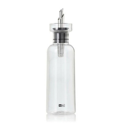Adhoc Grey Aromapour Glass Oil And Vinegar Bottle, 300Ml Filtered Non-Drip Dispenser For Oil And Vinegar, Dishwasher Safe, - Image 5