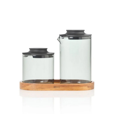 Adhoc Impact 3 Piece Milk And Sugar Set from B&Q