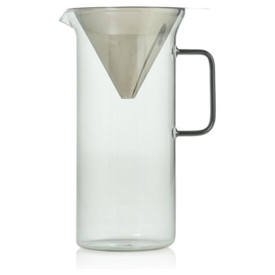 Adhoc Pour Over Coffee Maker With Glass Container 1LGrey from B&Q