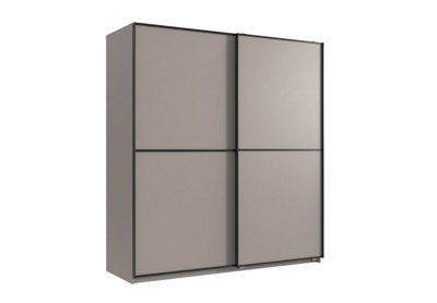 Ulm 180Cm  Grey Sliding Door  Wardrobe from B&Q