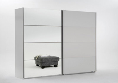 Dublin White 2 Door Sliding Wardrobe from B&Q