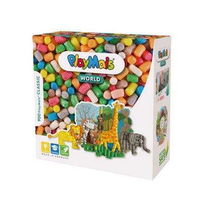 Playmaise World Jungle Childrens Natural Maize Crafting Eco Activity Toy from B&Q