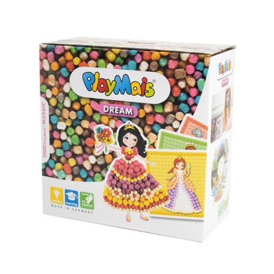 Playmaise Mosaic Dream Princess Childrens Natural Maize Crafting Activity Toy from B&Q