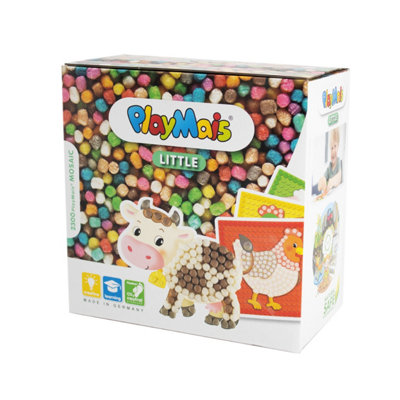 Playmaise Mosaic Little Farm Childrens Natural Maize Crafting Eco Activity Toy from B&Q