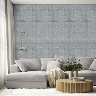 Galerie Salt Fondo Poppy Seed Wild Grass Effect Wallpaper Roll from B&Q