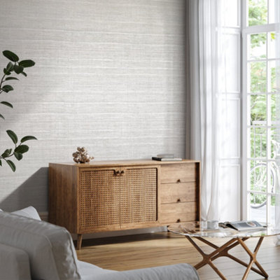 Galerie Salt Fondo Allspice Wild Grass Effect Wallpaper Roll from B&Q