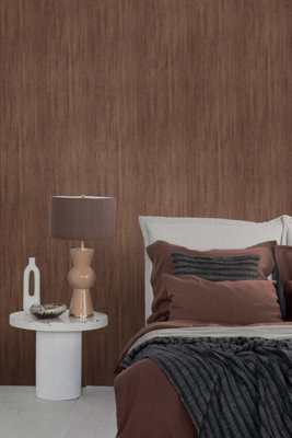 Galerie Cerra Red Riva Stripe Wallpaper from B&Q