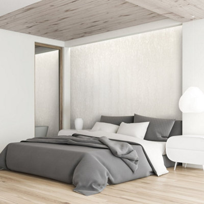 Galerie Urban Classics White Elysée Abstract Glass Stone Wallpaper Roll from B&Q