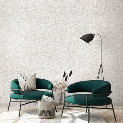 Galerie Feel Cream Glass Bead Alpine Reptile Wallpaper Roll from B&Q