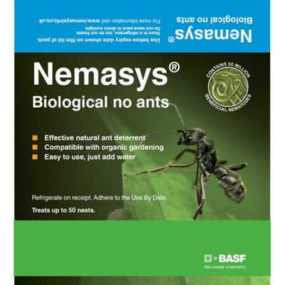 Nemasys Ant Nematodes Control For 50 Nest Infestations from B&Q