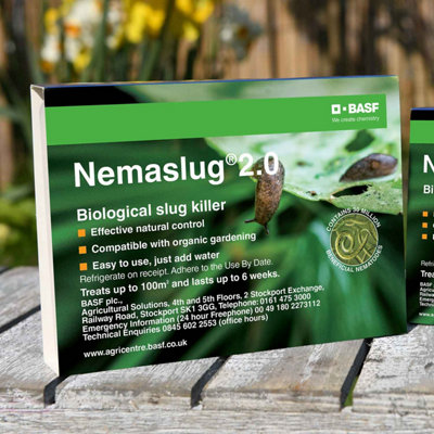 B&Q -  Nemaslug 2.0 Biological Slug KillerNematode Treatment For 40 M² Gardens