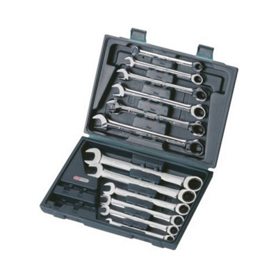 Mehr Ks Gearplus Ratcheting Combi Spanner Set K503.4265 Qty 1 Set from B&Q