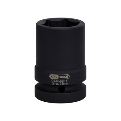 Mehr 1" Slim Line Impact Socket 33mm Qty 1 Ks Tools from B&Q