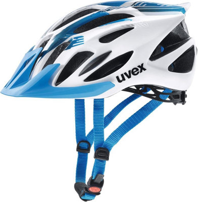 Uvex Cycle Helmet 'flash' (53-56Cm) White/blue from B&Q