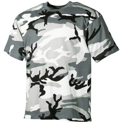 Mfh T-Shirt Urban Camo Size Large from B&Q