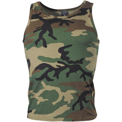 Mfh Vest Woodland Camo Size Small from B&Q