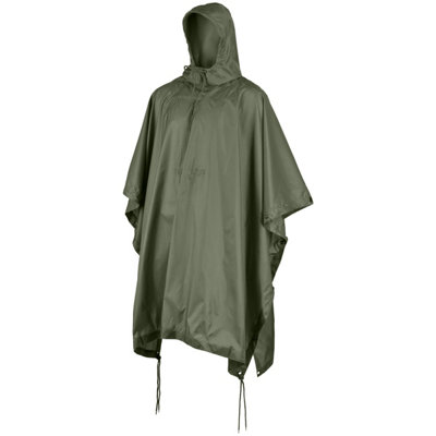 Mfh Us Poncho Ripstop Od Green from B&Q