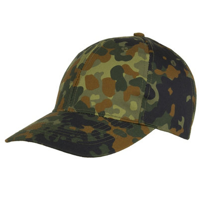 Mfh Baseball Cap Flecktarn Camo from B&Q