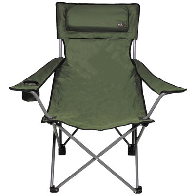 Fox Outdoor Deluxe Folding Chair Olive from B&Q