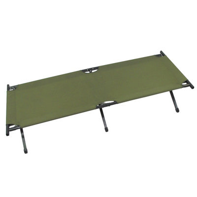 Mfh Us Aluminium Field Cot Olive from B&Q