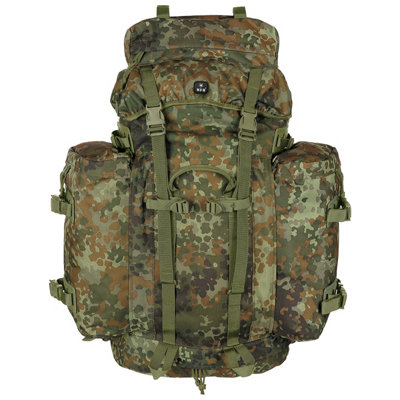 MFH German Army Mountain Bergen 80L Flecktarn from B&Q