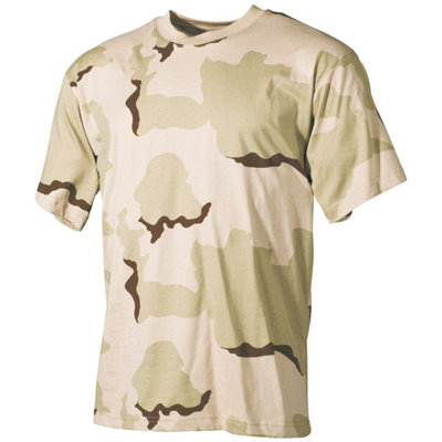 Mfh T-Shirt 3-Colour Desert Size Xx Large from B&Q