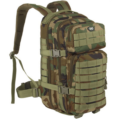 Mfh Outdoor Backpack I Woodland from B&Q