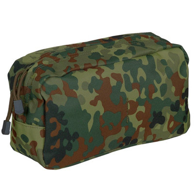 Mfh Utility Pouch Large Molle Flecktarn from B&Q