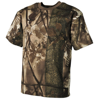 Mfh Hunter T-Shirt Hunter Brown Size Small from B&Q