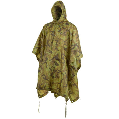 Mfh Us Poncho Ripstop Czech Woodland from B&Q