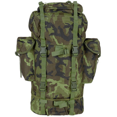 Mfh German Army Rucksack 65L Czech Woodland from B&Q