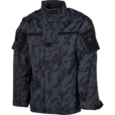 Mfh Acu Ripstop Field Jacket Night Camo Size X Large from B&Q