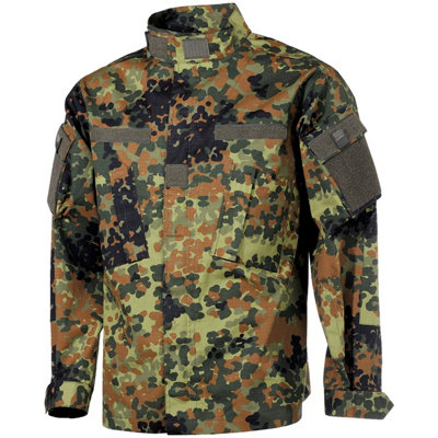 Mfh Acu Ripstop Field Jacket Flecktarn Size Large from B&Q