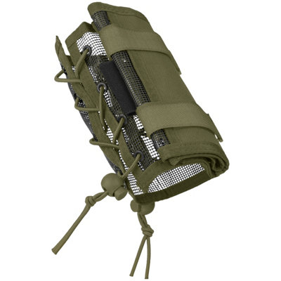 MFH Arm Bag Money Map Pocket Hiking Outdoor Tactical Document Holder OD Green - Image 4