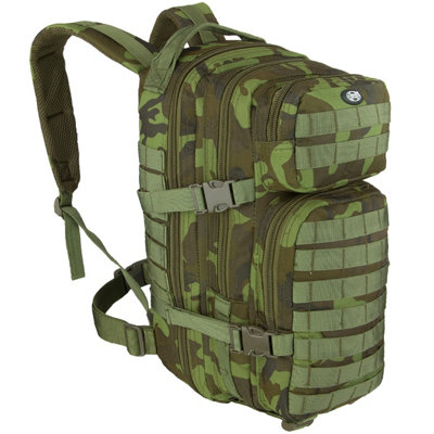 Mfh Outdoor Backpack I Czech Woodland Camo from B&Q