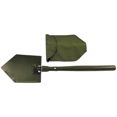 Mfh Folding Spade With Cover Olive from B&Q