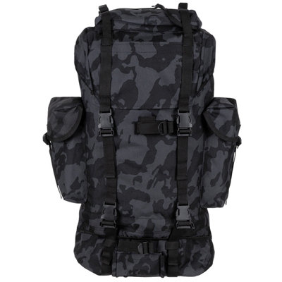 Mfh German Army Rucksack 65L Night Camo from B&Q