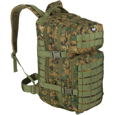 Mfh Outdoor Backpack I Digital Woodland from B&Q