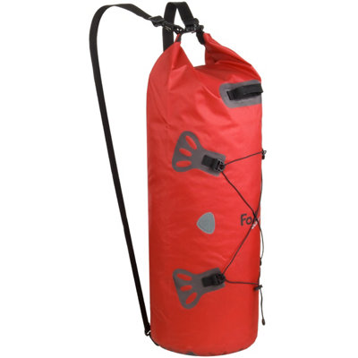 Fox Outdoor Waterproof Duffle Bag Dry Pak 60 Red from B&Q
