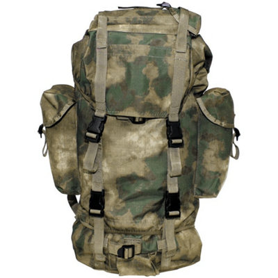 Mfh German Army Rucksack 65L Hdt Camo Fg from B&Q