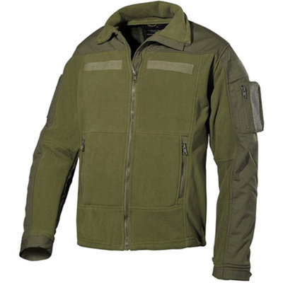 Mfh Us Combat Fleece Jacket Olive Size Xx Large from B&Q