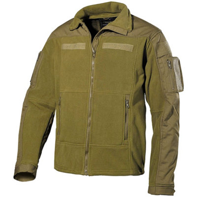 Mfh Us Combat Fleece Jacket Coyote Size X Large from B&Q
