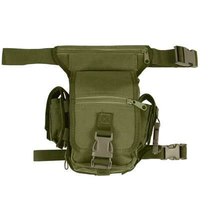Mfh Combat Waist Bag Hip Pack Od Green from B&Q