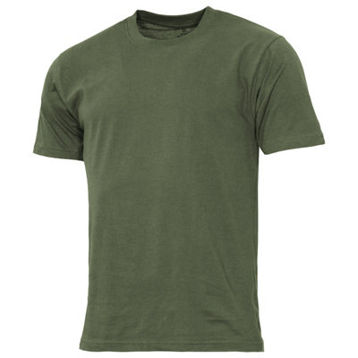 Mfh Us Streetstyle T-Shirt Od Green Size Small from B&Q