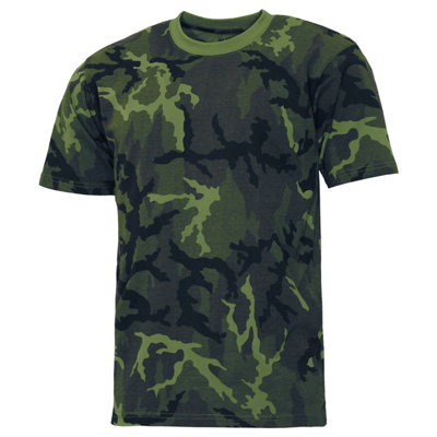 Mfh Us Streetstyle T-Shirt Czech Woodland Size Xxx Large from B&Q