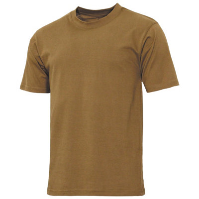 Mfh Us Streetstyle T-Shirt Coyote Tan Size Small from B&Q