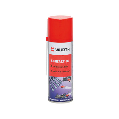 Würth Wurth Contact Spray Oxidation Solvent Electrical Contact Cleaner 200Ml from B&Q