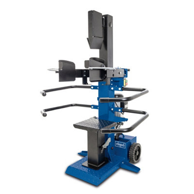 Scheppach Compact 8T Vertical Log Splitter3150W8 Tonne Hydraulic Force1070mm Split LengthSafe & Durable Steel Frame from B&Q