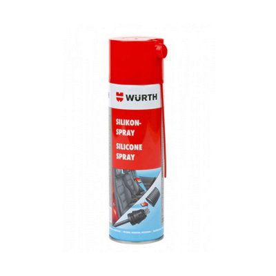 Würth Wurth Silicone Spray 500Ml Automotive Restore Protect Connections Plastic Rubber from B&Q