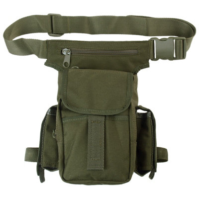Mil-Tec Multi Pack Waist Bag Olive from B&Q